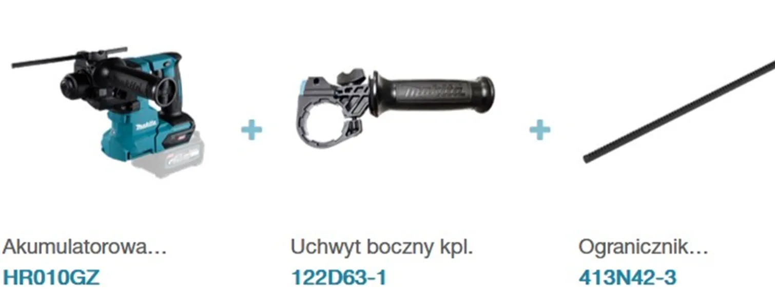 Młotowiertarka Makita XGT HR010GZ
