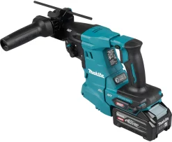 Młotowiertarka z systemem odpylania Makita XGT HR011GU202 2x4.0Ah
