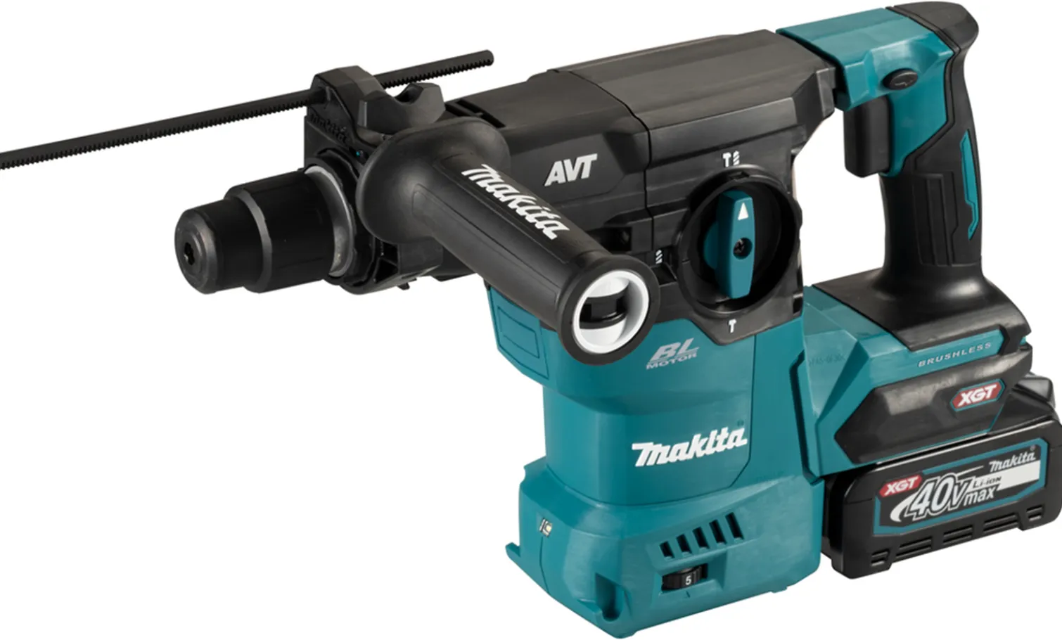 Młot udarowo-obrotowy SDS-Plus Makita XGT HR008GM203 2x4,0Ah