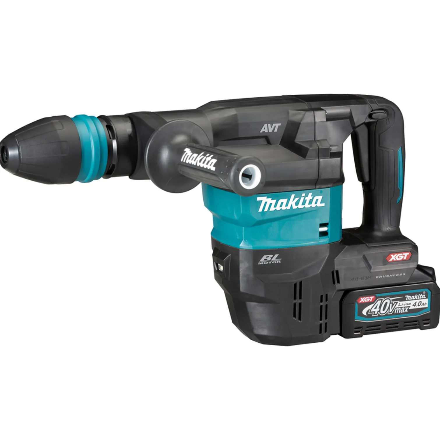 Młot wyburzeniowy SDS-Max Makita XGT HM001GM201 2x4,0Ah