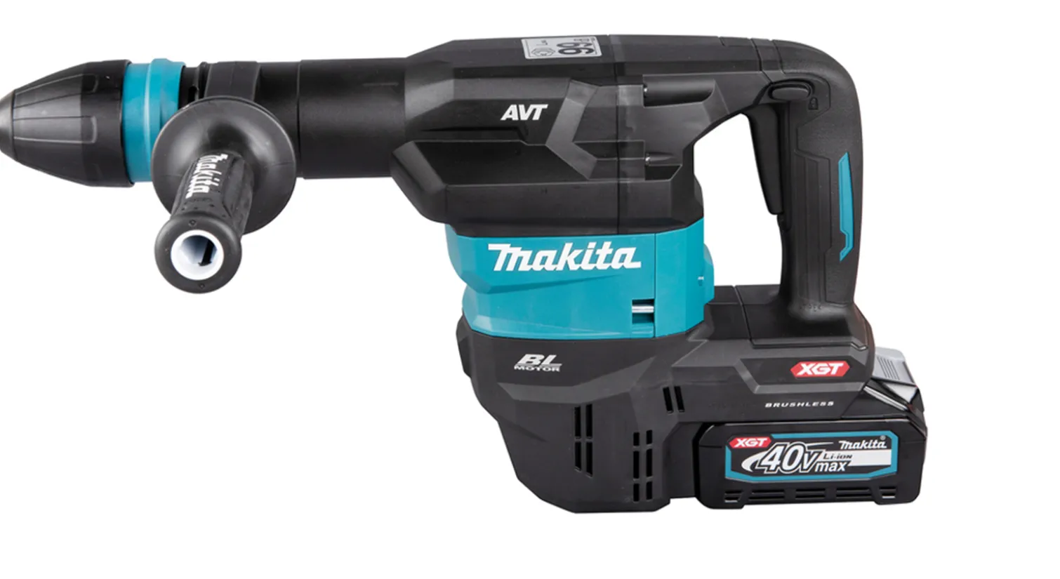 Młot wyburzeniowy SDS-Max Makita XGT HM001GM201 2x4,0Ah