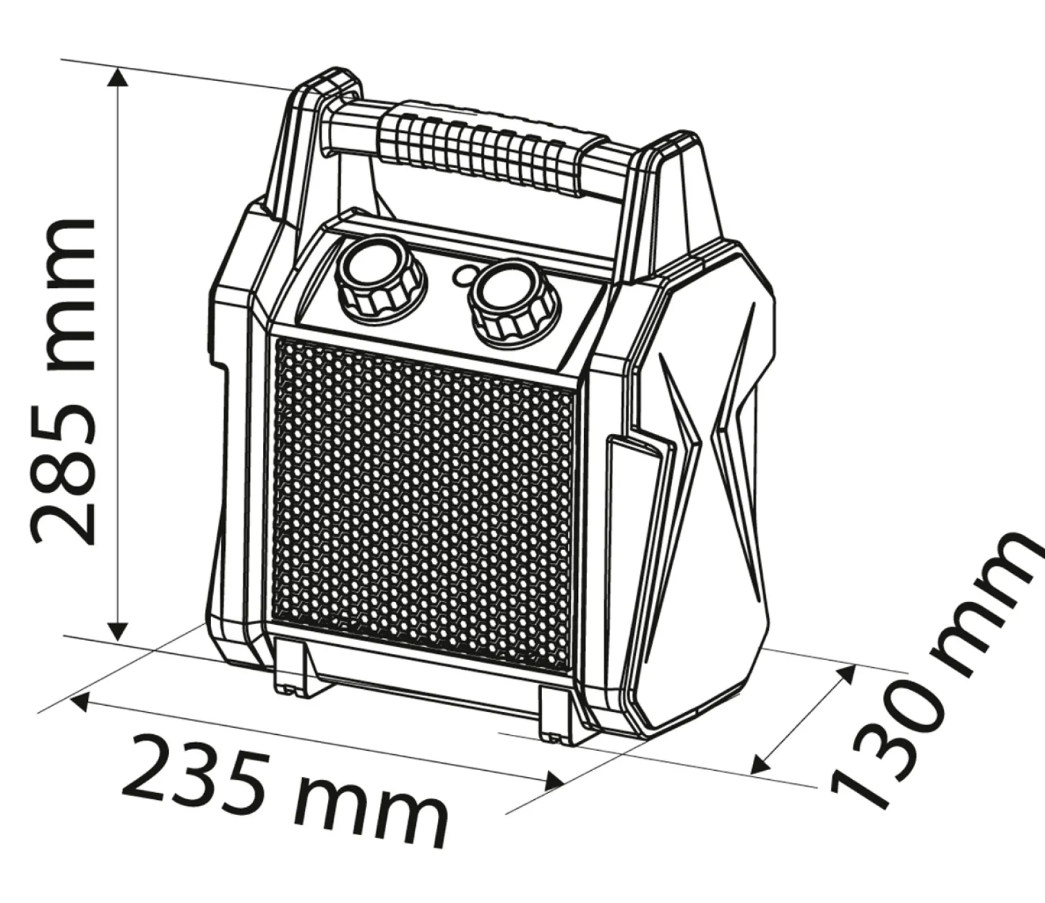 Nagrzewnica elektryczna 3kW Neo 90-061