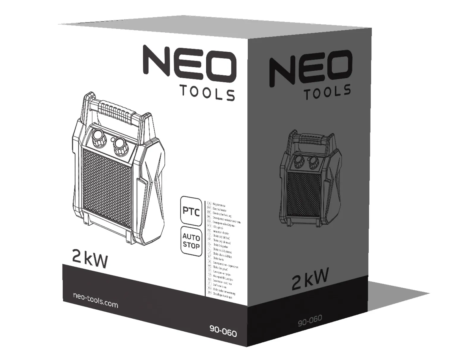 Nagrzewnica elektryczna 2kW Neo 90-060
