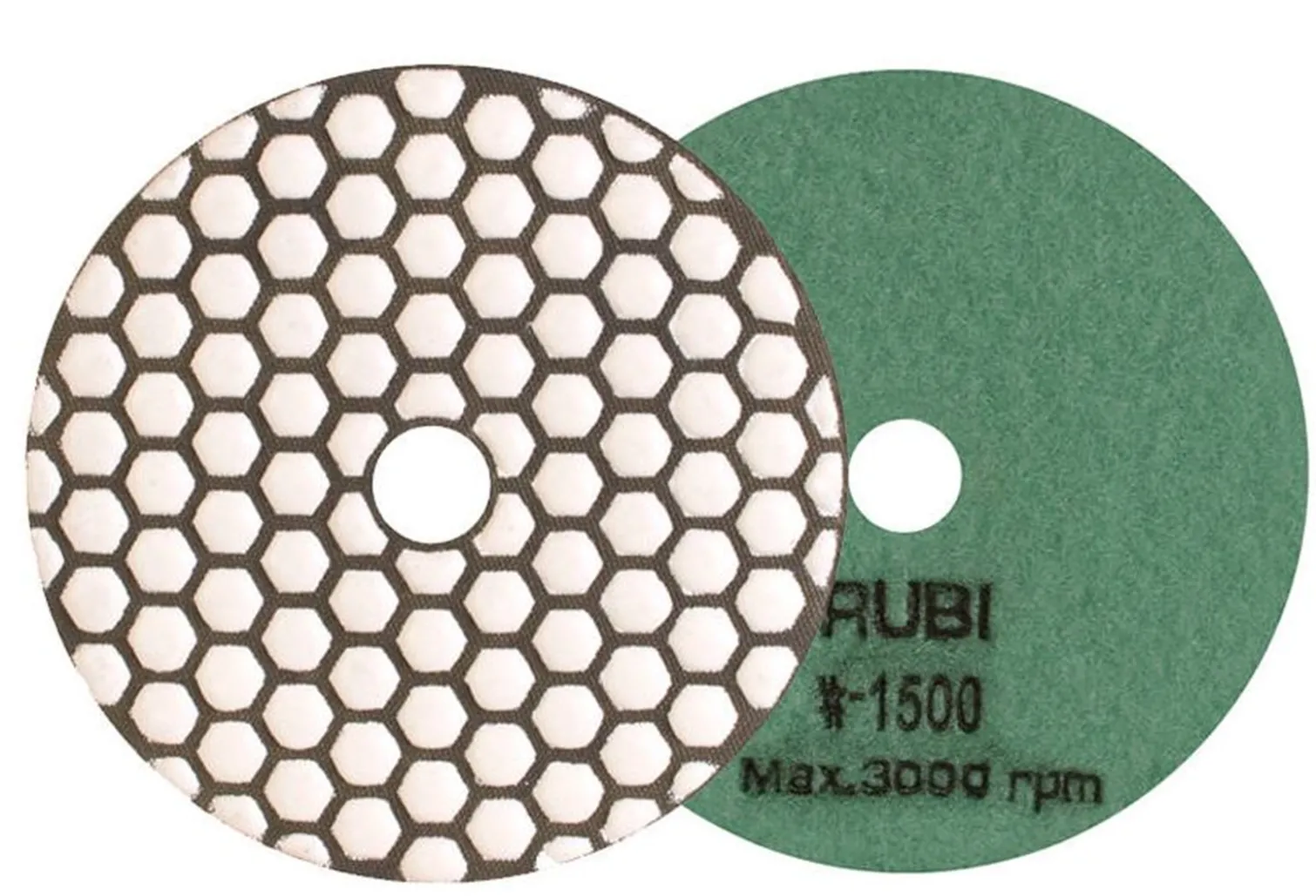Nakładka do polerowania na sucho 100mm, gradacja 1500 Rubi 62975