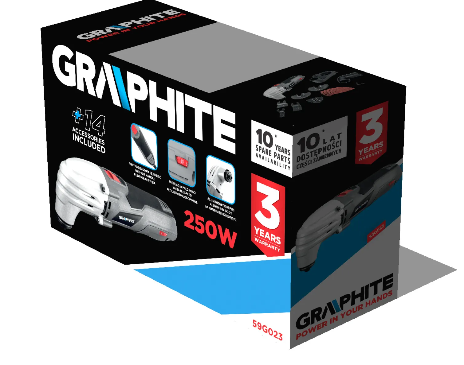 Narzędzie wielofunkcyjne Graphite 59G023