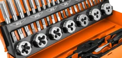 Narzynki i gwintowniki M3-M12, zestaw 32 szt. HSS w walizce Neo 12-915