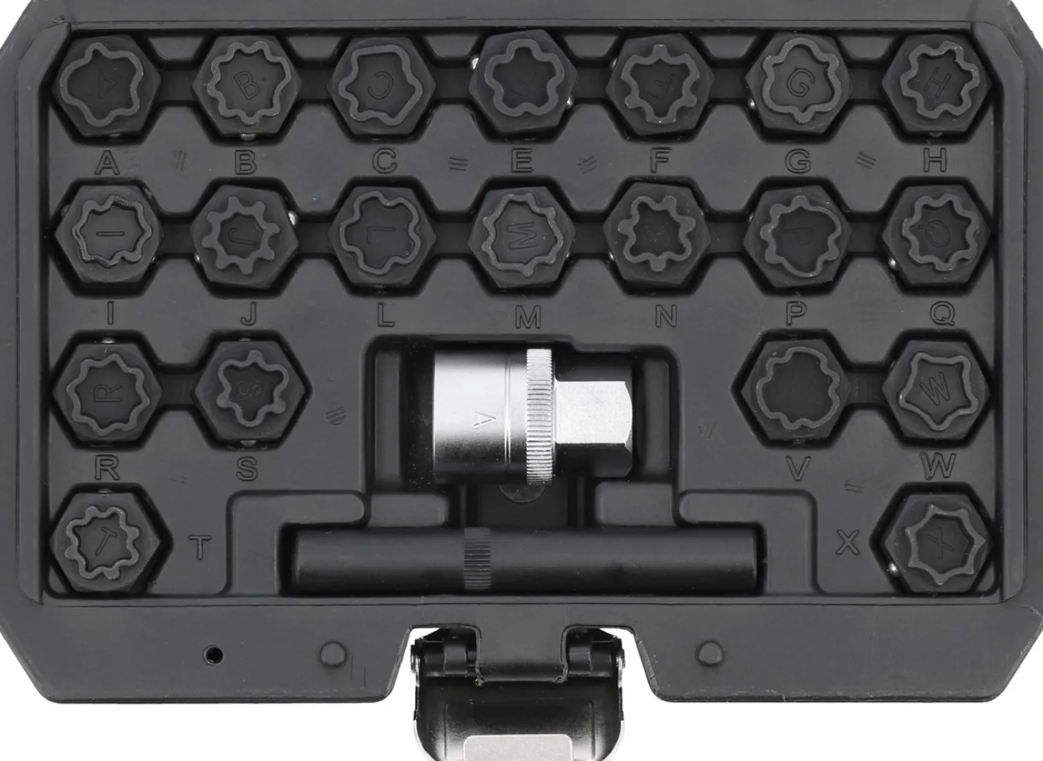 Nasadki do wkręcania śrub zabezpieczających Audi, zestaw 22 elementów Yato YT-060304