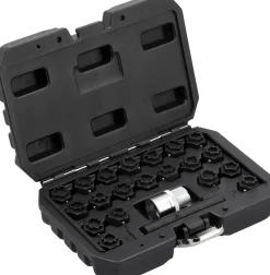 Nasadki do wkręcania śrub zabezpieczających Audi, zestaw 22 elementów Yato YT-060304