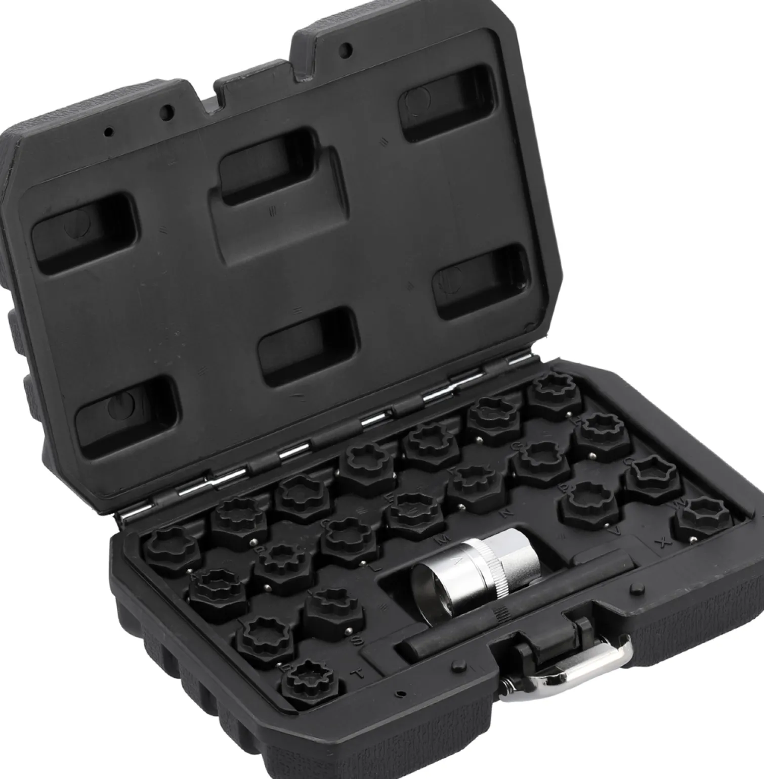 Nasadki do wkręcania śrub zabezpieczających Audi, zestaw 22 elementów Yato YT-060304