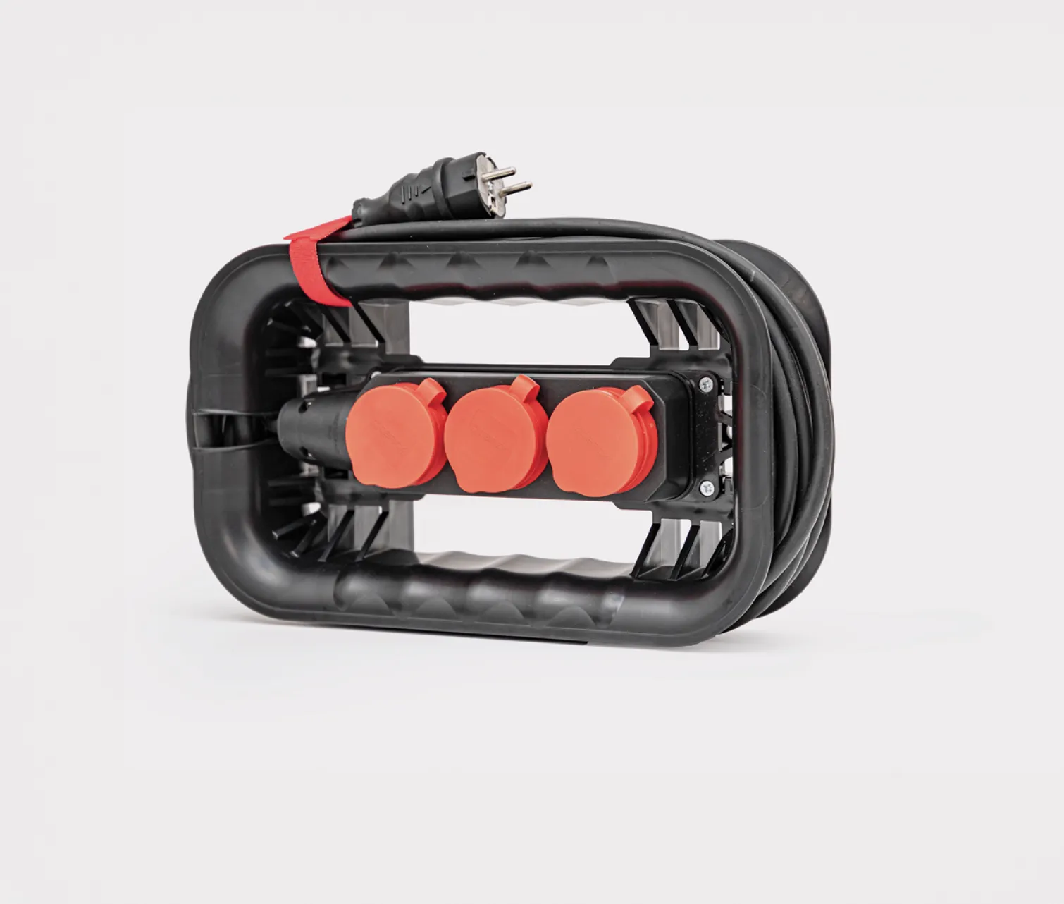 Nawijak na kable z listwą elektryczną Qbrick System Custom Cable Winder with an electrical strip Set