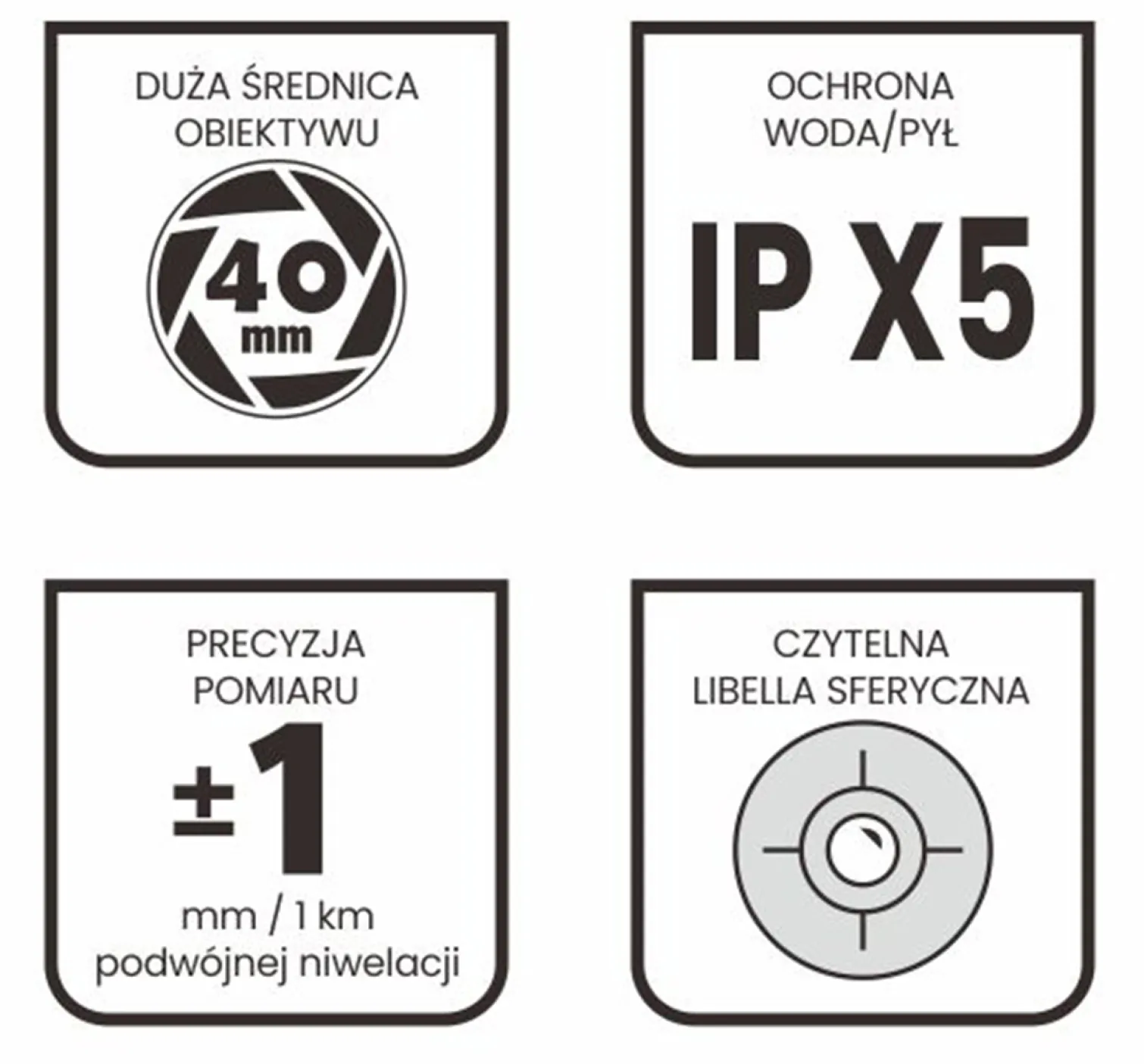 Niwelator optyczny LaserTECH Measurement Solutions 32x Comfort (IP X5)