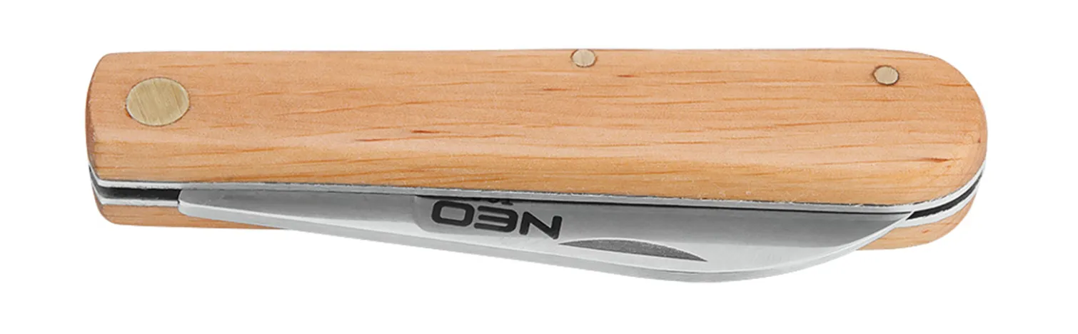 Nóż monterski, drewniane okładki Neo 63-015