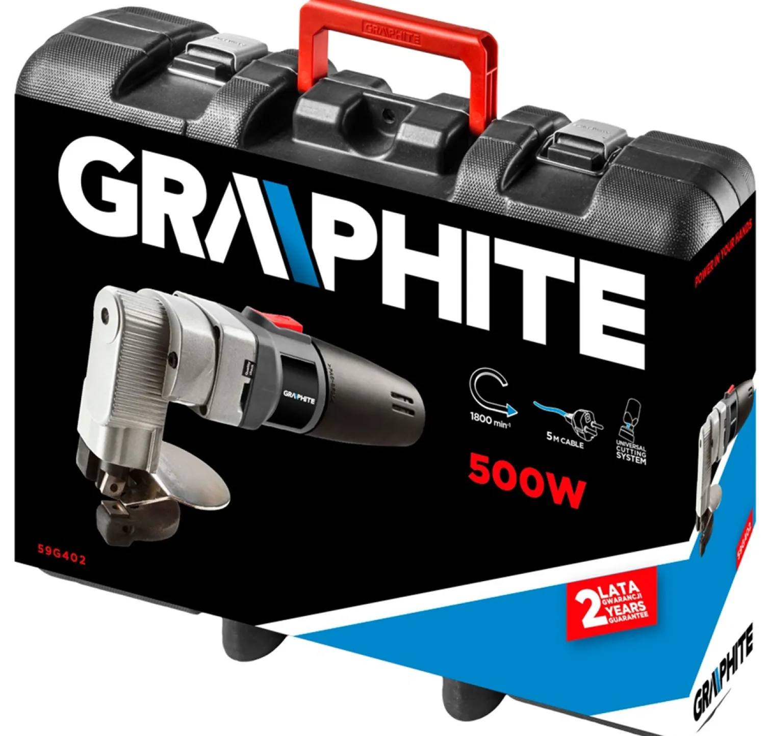 Nożyce do cięcia blachy Graphite 59G402