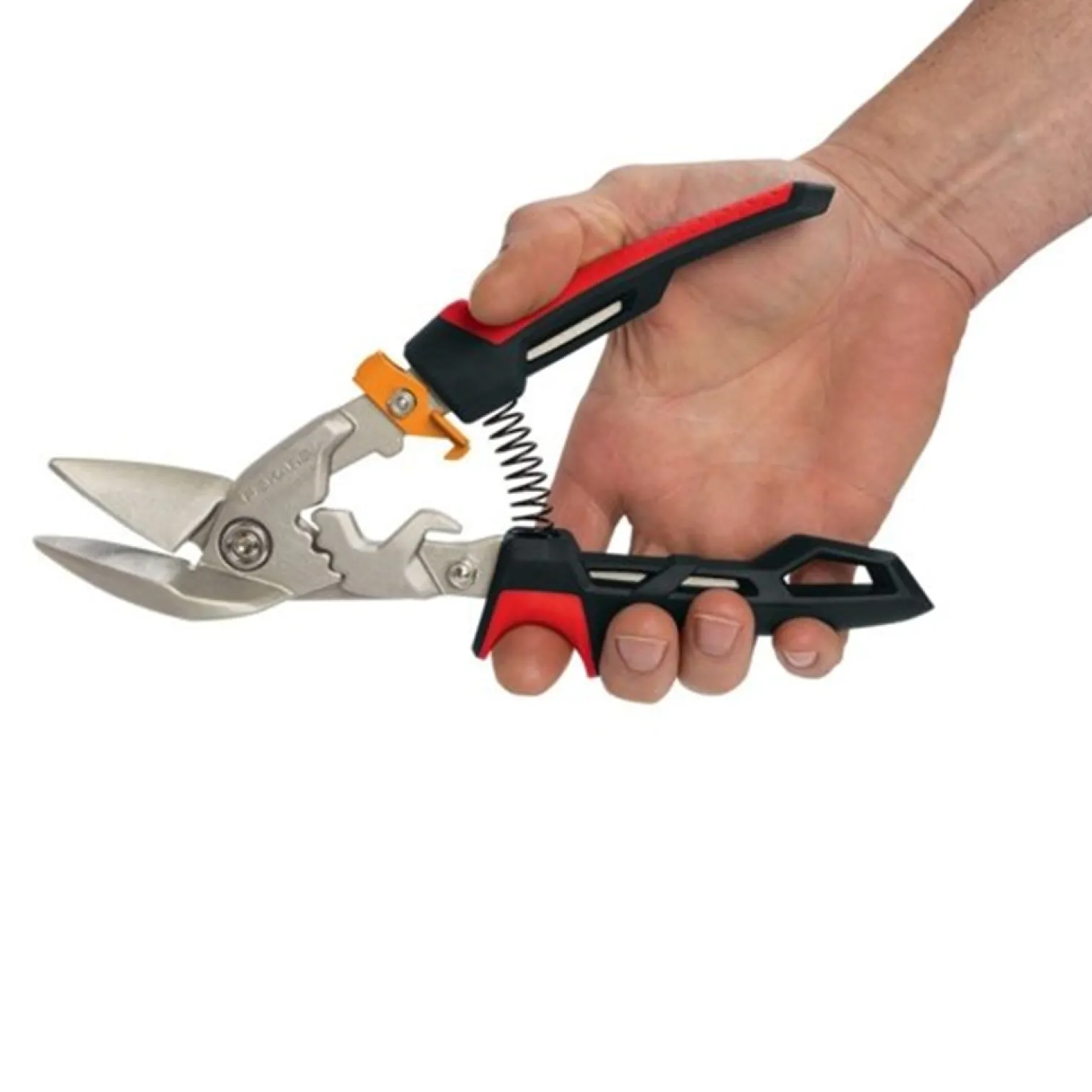 Nożyce do cięcia blachy PowerGear, wygięte w lewo Fiskars 1027211