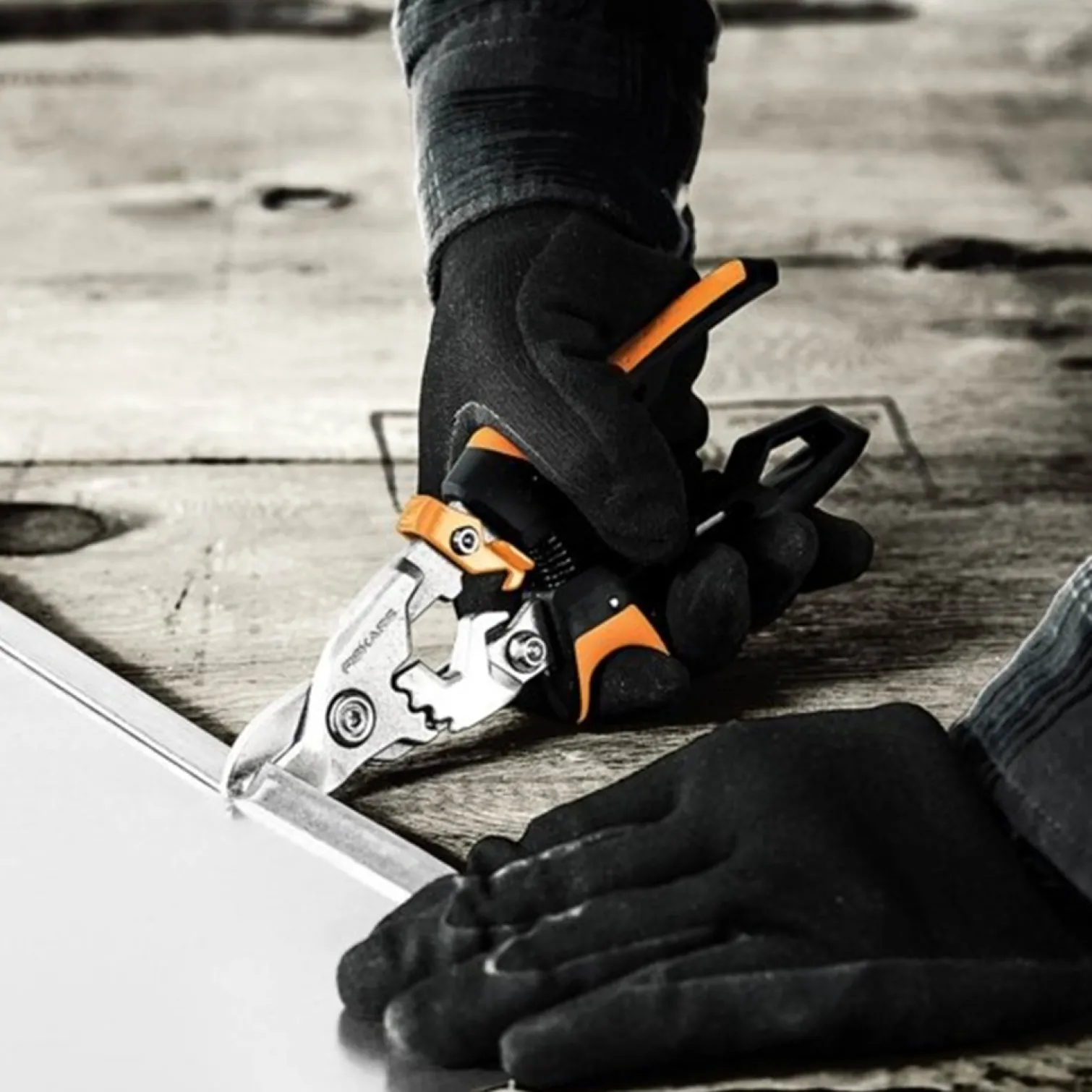 Nożyce do cięcia blachy PowerGear, typ Bulldog Fiskars 1027212