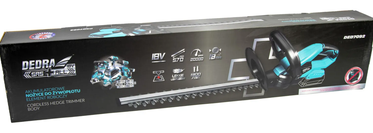 Nożyce do żywopłotu Dedra SAS+ ALL 18V DED7092