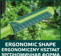 Nożyce do żywopłotu faliste 550 mm, ostrze 200 mm Verto 15G311