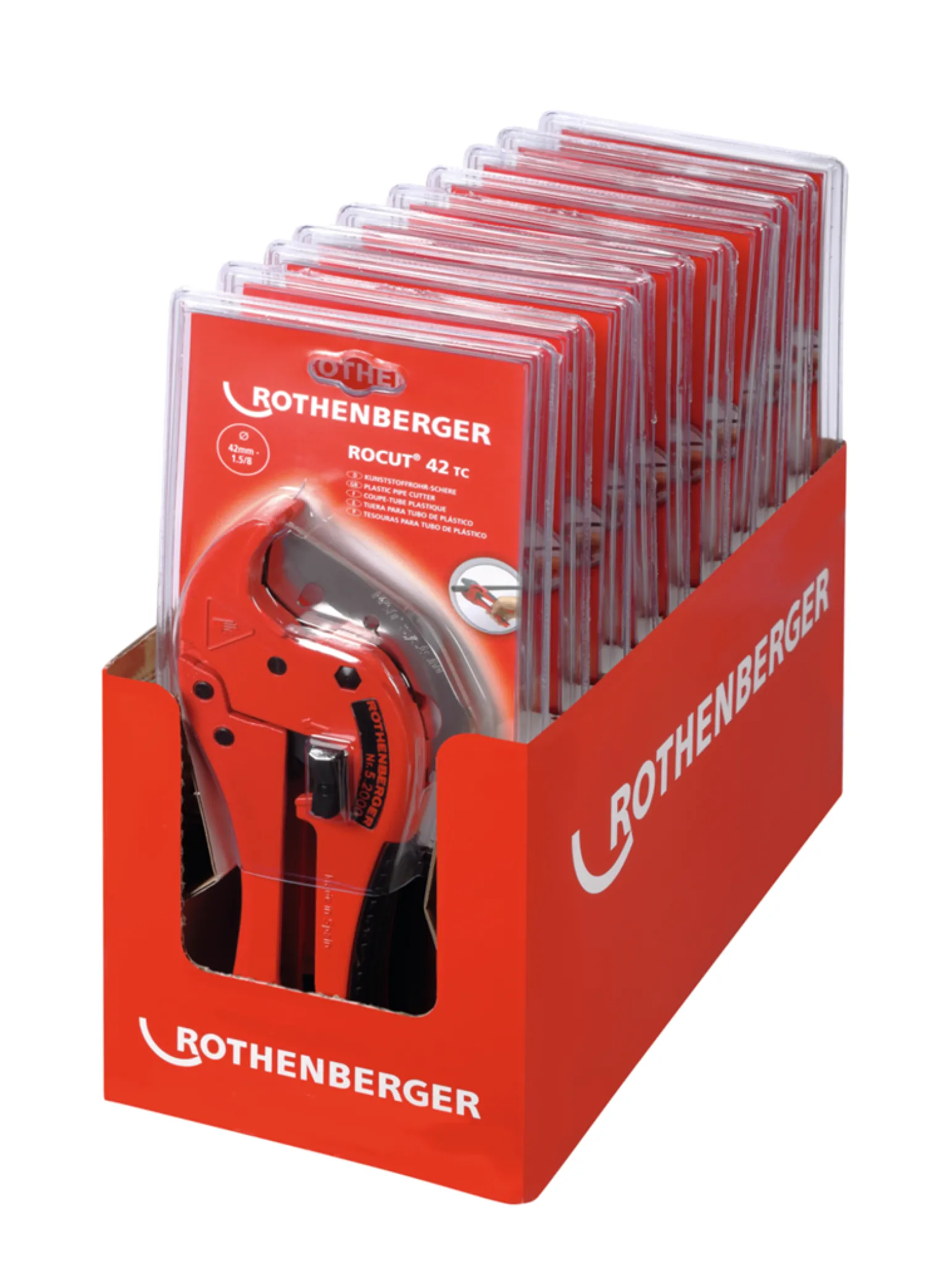 NOŻYCE TC42 - (Set 10szt) Rothenberger 52000D