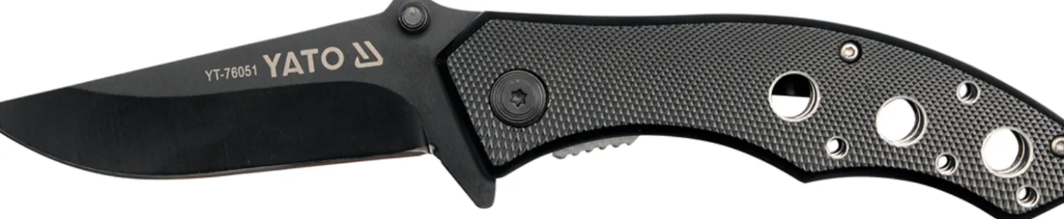 Nóż składany 190mm z blokadą Yato YT-76051
