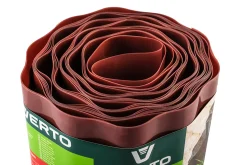 Obrzeże do trawników 15 cm x 9 m, brązowe Verto 15G514