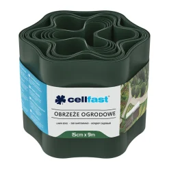 Obrzeże ogrodowe ciemnozielone 15 cm x 9 m Cellfast C 30-022H