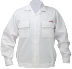 Ogrodniczki robocze i bluza - komplet, biały, L quest Lahti Pro LPQC88L
