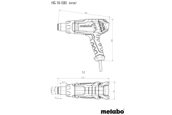 Opalarka Metabo HG 16-500