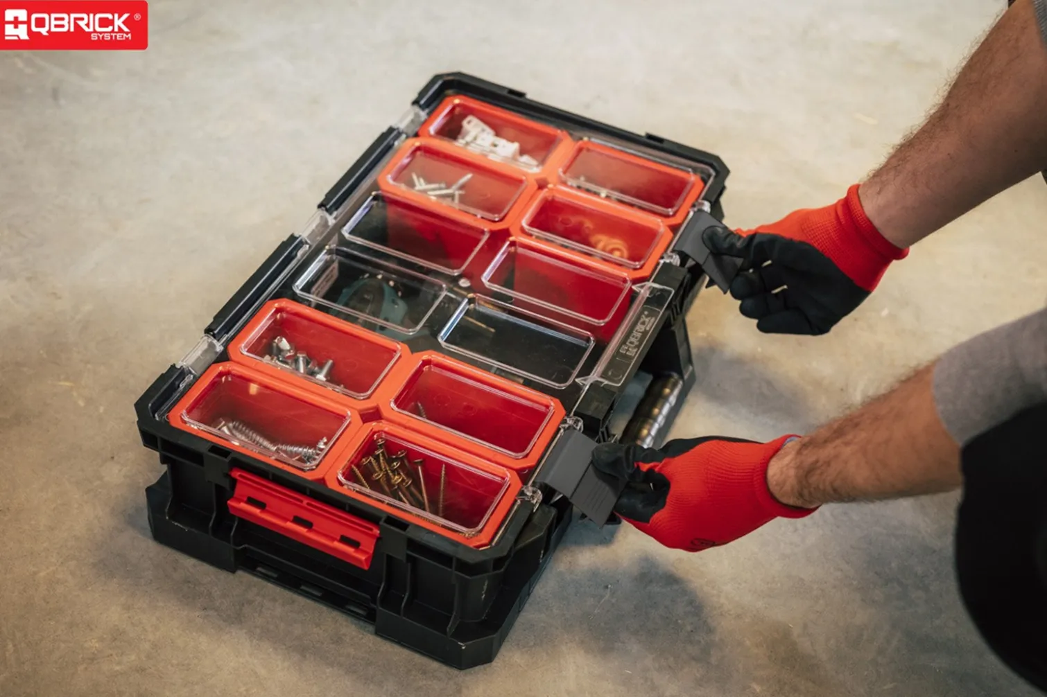 Organizer z pojemnikami Qbrick System TWO ORGANIZER PLUS