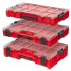 Organizer z wyjmowanymi kubełkami Qbrick System PRO ORGANIZER 100 RED Ultra HD Custom