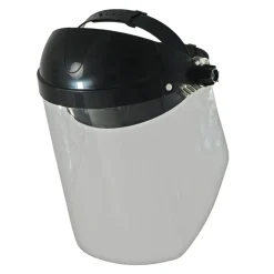 Osłona twarzy z poliwęglanu z daszkiem, dł.24cm Dedra BHST04