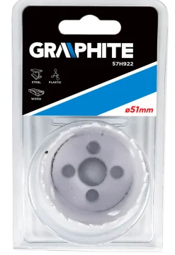 Otwornica bi-metalowa 51mm Graphite 57H922