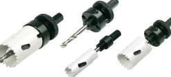 Otwornice bi-metalowe 38-64mm, zestaw 7szt. Verto 60H964