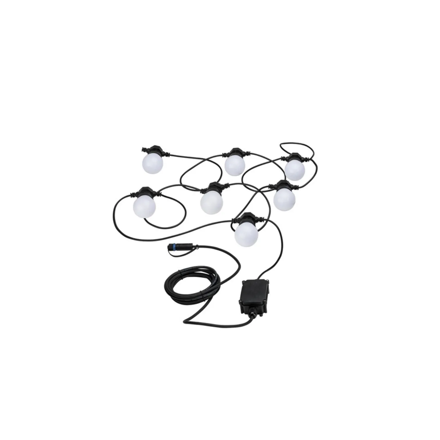 Outdoor Plug and Shine łańcuch świetlny IP 3000K 7x5lm 24V Paulmann PL94165