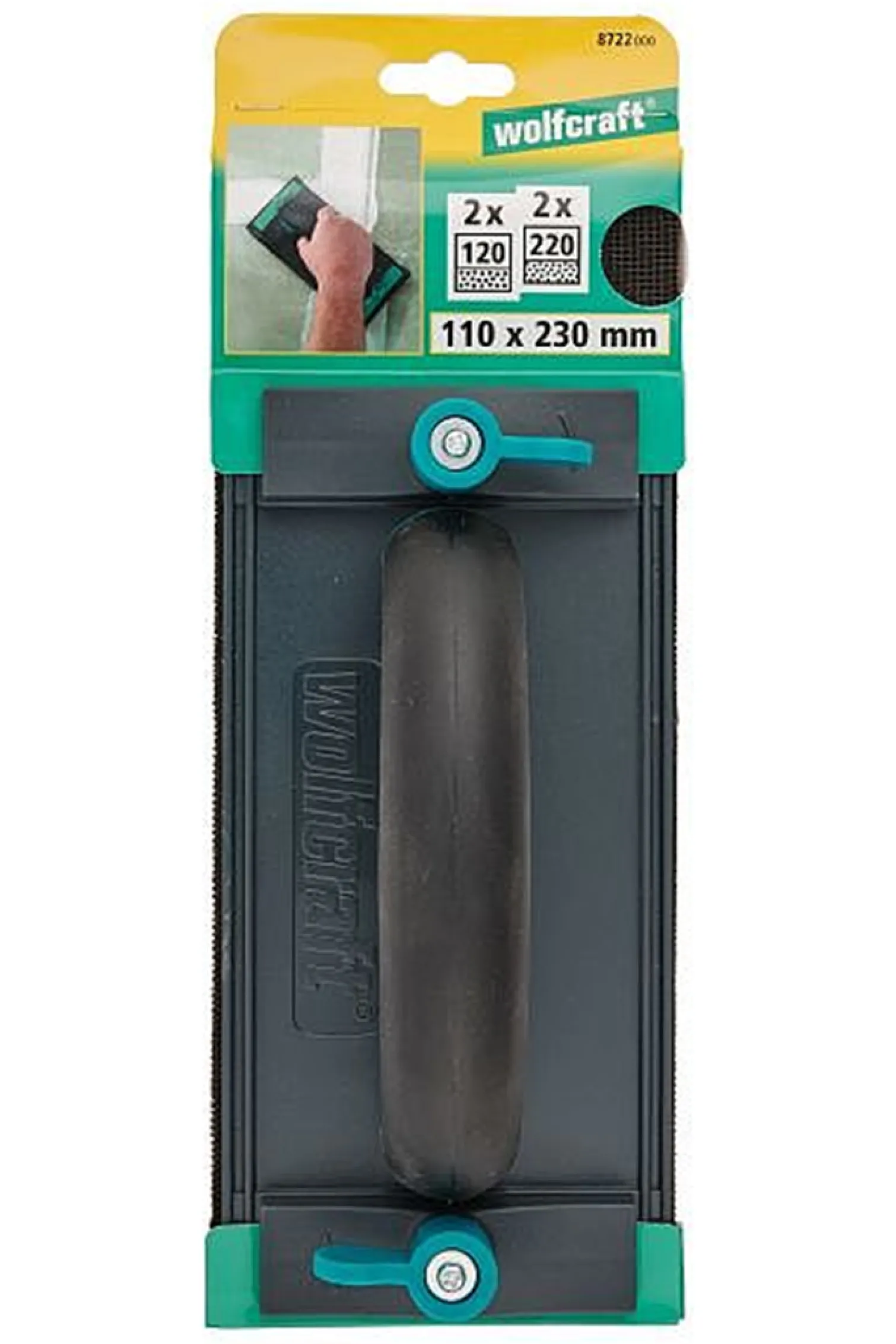 Paca do szlifowania ręcznego Wolfcraft WF8722000