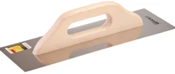 Paca nierdzewna gładka 380mm uchwyt drewniany Schmith SPK05-00