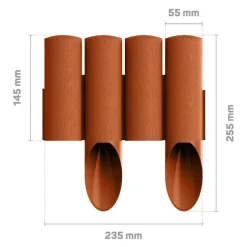 Palisada ogrodowa 4 STANDARD Cellfast C 34-043