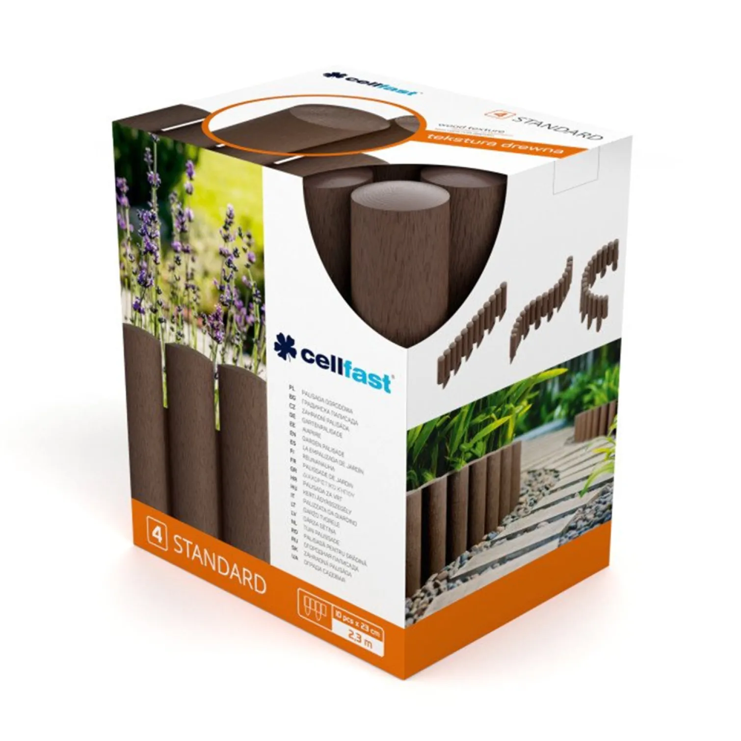 Palisada ogrodowa 4 STANDARD Cellfast C 34-043