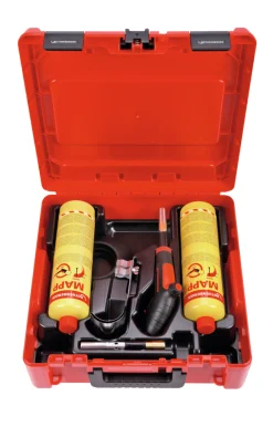 Palnik, 7/16"-EU, wersja językowa C, MAPP Gas 2018 Rothenberger SUPER FIRE 4 HOT BOX