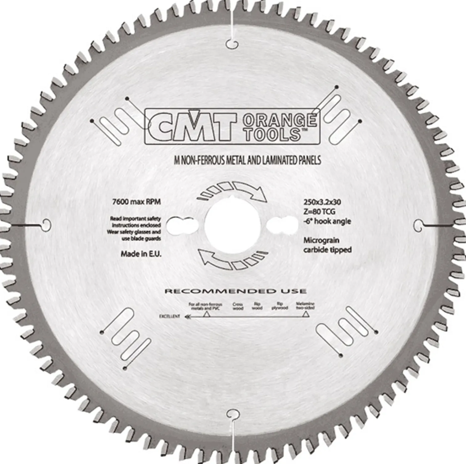Piła do aluminium 400x30mm Z120 Cmt 297.120.16M