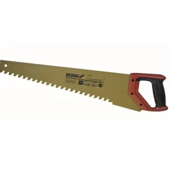 Piła do gazobetonu 550 mm, 23 zęby HM, teflon, uchwyt ergonomiczny z gumą Dedra 1229
