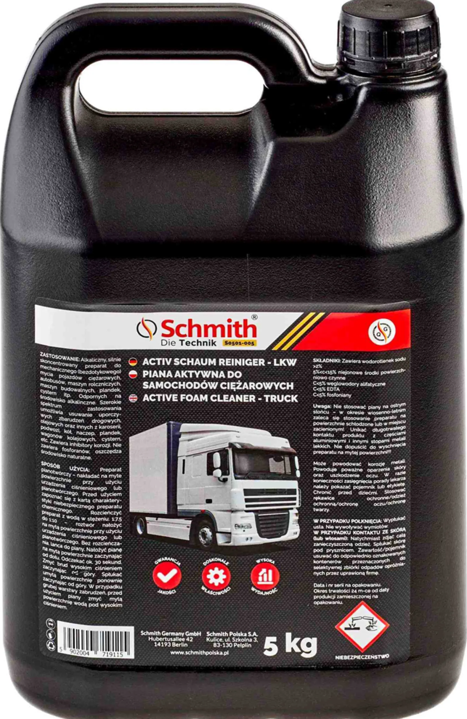 Piana aktywna do samochodów ciężarowych 20kg Schmith S0501-020