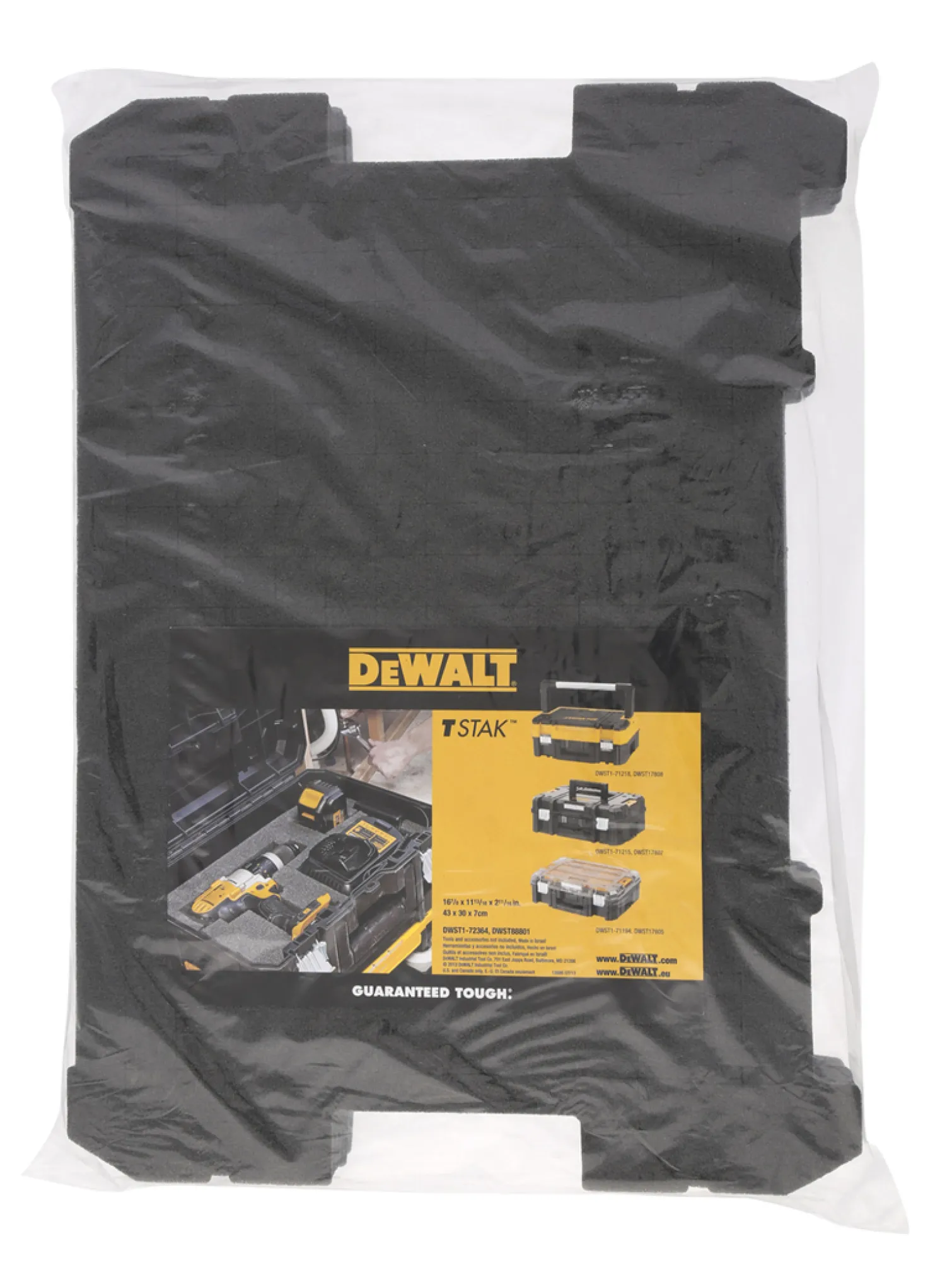 Pianka wypełniająca do skrzynek DeWalt T-STAK DWST1-72364