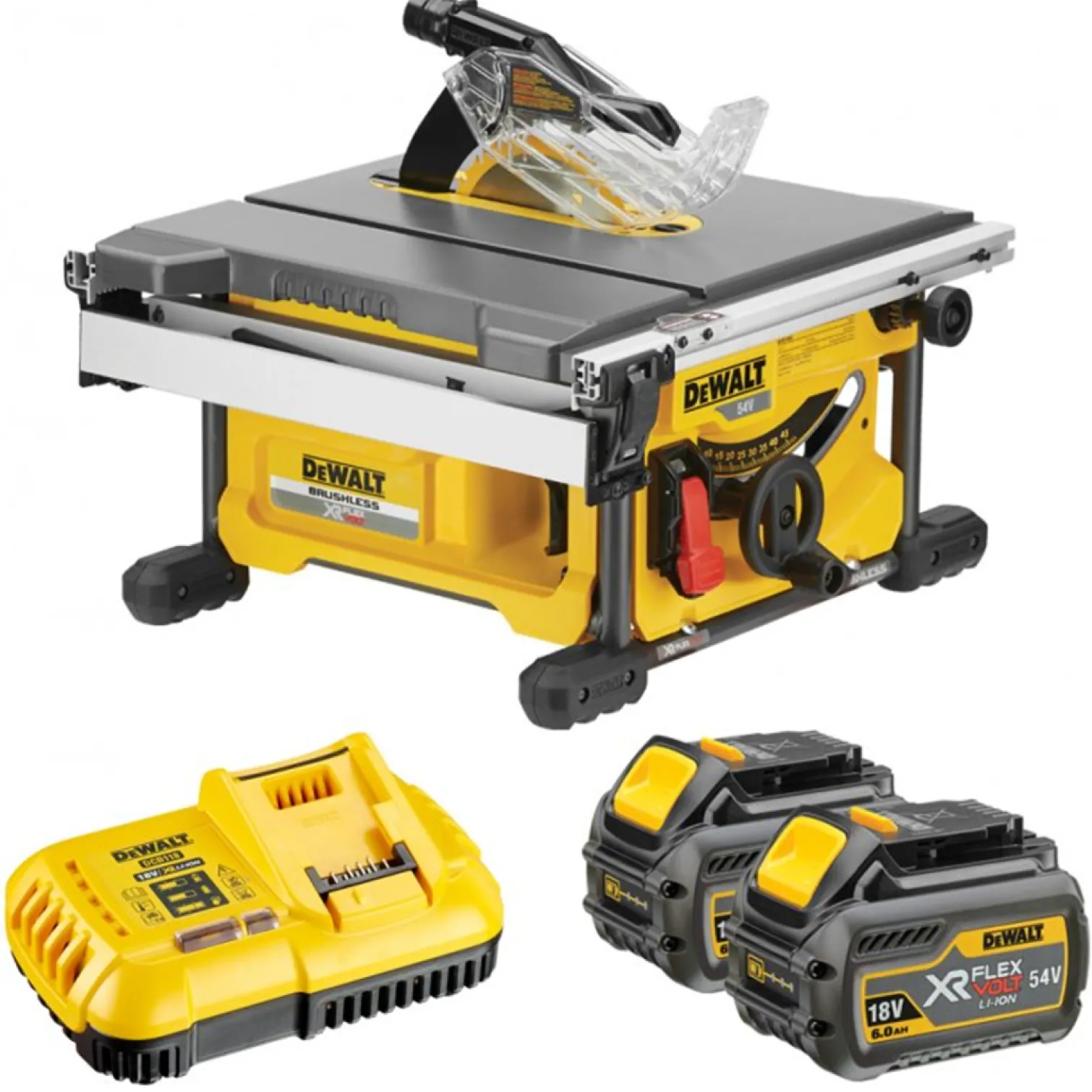 Piła stołowa DeWalt FLEXVOLT DCS7485T2 2x6,0Ah
