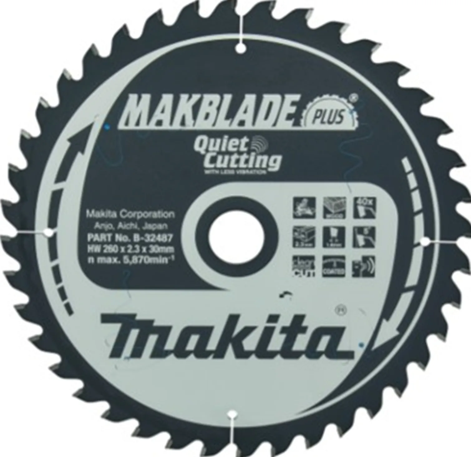 Piła tarczowa Makita MAKBLADE PLUS