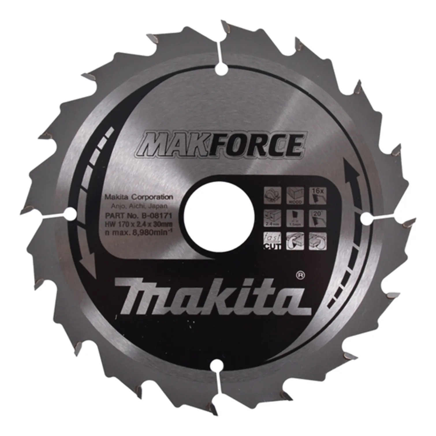 Piła tarczowa Makita MAKFORCE FAST CUT