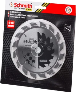 Piła tarczowa 160x20x16t Schmith SPTA-09