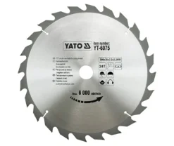 Piła tarczowa z węglikiem 300x30mm Z60 Yato YT-6075