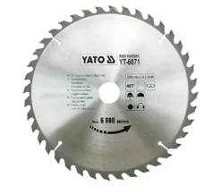 Piła tarczowa z węglikiem 250x30mm Z40 Yato YT-6071