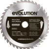 Piła widiowa TCT do cięcia drewna 230mm/40 z Evolution EVO-230-40-D