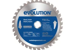 Piła widiowa TCT do cięcia stali 180mm / 36z Evolution EVO-180-36-S